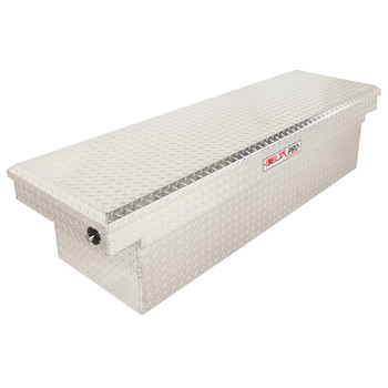 CROSSOVERS TRUCK BOXES | JOBOX Aluminum Single Lid Deep Full-size Crossover Truck Box (Bright) - PAC1582000
