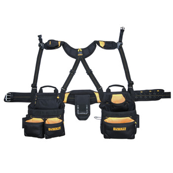 TOOL STORAGE | Dewalt DG5617 20-Pocket Pro Framer's Combo Apron and Yoke Style Suspenders