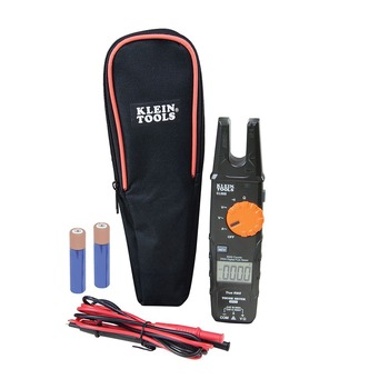 MEASURING TOOLS | Klein Tools 200 Amp AC Auto-Ranging Open Jaw Fork Current Meter Electrical Tester - CL360