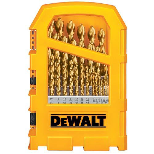 Bits and Bit Sets | Dewalt DW1369 29 Pc Titanium Pilot-Point Drill Bit Set image number 0