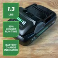 Batteries | Metabo HPT 382332M 18V 4 Ah Lithium-Ion Battery with Fuel Gauge Indicator image number 9