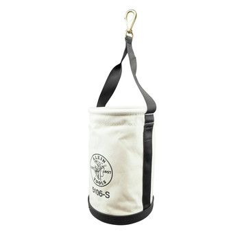 TOOL STORAGE | Klein Tools Straight Wall Bucket with Swivel Snap Hook - 5106S