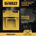Stationary Air Compressors | Dewalt DXCMH1393077 Honda GX390 30 Gallon Gas-Powered 2-Stage Truck Mount Air Compressor image number 11