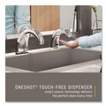  | Rubbermaid Commercial 1938171 11 in. x 14 in. x 3.5 in. Touch Free, Foam One Shot Soap Dispenser - Chrome image number 1