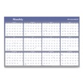 July Member-Exclusive Offer Save 10% off on One Item | AT-A-GLANCE A1102 12-Month (Jan to Dec): 2026 24 in. x 36 in. Vertical/Horizontal Erasable Quarterly/Monthly Wall Planner - White/Blue Sheets image number 1