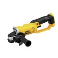 Angle Grinders | Dewalt DCG412BDCB205-2CK-BNDL 20V MAX 4.5 in. / 5 in. Cordless Grinder with 2 Lithium-Ion Batteries and Charger Starter Kit Bundle (5 Ah) image number 1