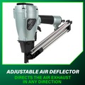 Specialty Nailers | Metabo HPT NR38AKM 36-Degree 1-1/2 in. Strap-Tite Fastening System Metal Connector Strip Nailer image number 4