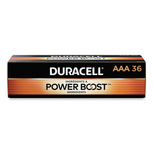  | Duracell MN24P36 Power Boost CopperTop Alkaline AAA Batteries (36/Pack) image number 0