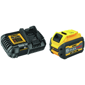 BATTERIES AND CHARGERS | Dewalt FLEXVOLT 20V/60V MAX Lithium-Ion Battery and Charger Starter Kit (6 Ah) - DCB606C