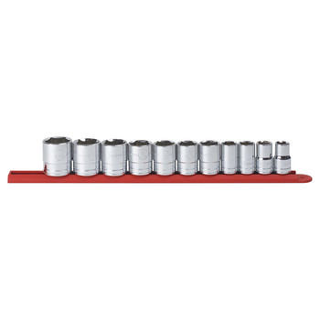 SOCKET SETS | GearWrench 11-Piece 6-Point Standard SAE 1/2 in. Drive Socket Set - 80703