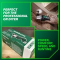 Right Angle Drills | Metabo HPT DN18DSLQ4M 18V Lithium-Ion 3/8 in. Cordless Angle Drill (Tool Only) image number 7