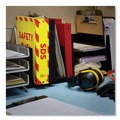 July Member-Exclusive Offer Save 10% off on One Item | Avery 77712 11 in. x 8.5 in. 3-Ring UltraDuty Safety Data Sheet Binders with 2 in. Capacity - Yellow/Red image number 5