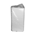  | Pactiv Corp. YTH10500SGBX 5 Compartment 8.25 in. x 10.5 in. x 1 in. Foam School Trays - White (500/Carton) image number 3