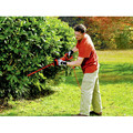  | Black & Decker HH2455 120V 3.3 Amp Brushed 24 in. Corded Hedge Trimmer with Rotating Handle image number 12