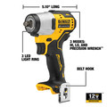 Impact Wrenches | Dewalt DCF902F2 XTREME 12V MAX Brushless Lithium-Ion 3/8 in. Cordless Impact Wrench Kit with (2) 2 Ah Batteries image number 7