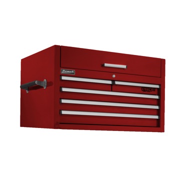 RSA 521044 | Homak 36 in. Pro 2 5-Drawer Top Chest - Red - RD02036052