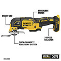 Combo Kits | Dewalt DCK551D1M1 20V MAX Lithium-Ion Cordless 5-Tool Combo Kit (2 Ah/4 Ah) image number 6