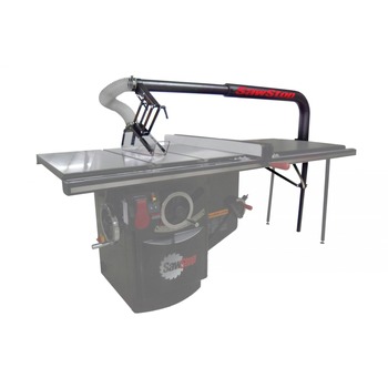 DUST COLLECTION ACCESSORIES | SawStop 4 in. Floating Overarm Dust Collection Guard - TSG-FDC