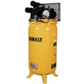 Save 10% off one item | Dewalt DXCM801.COM 4.7 HP 80 Gallon 155 Max PSI 16.1 SCFM @ 40 PSI 14.1 SCFM @ 90 PSI Single-Stage Oil-Lube Electric Portable Vertical Air Compressor image number 1