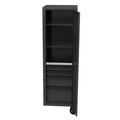 Cabinets | Homak BKCTS24001 24 in. CTS Side Locker - Black image number 1
