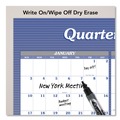 July Member-Exclusive Offer Save 10% off on One Item | AT-A-GLANCE A1102 12-Month (Jan to Dec): 2026 24 in. x 36 in. Vertical/Horizontal Erasable Quarterly/Monthly Wall Planner - White/Blue Sheets image number 3
