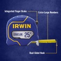 Measuring Tools | Irwin IWHT39396S 2-Piece STRAIT-LINE 25 ft. Tape Measure image number 5
