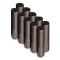  | Boardwalk H8048EKKR01 40 in. x 48 in. 45 gal. 1 mil Recycled Low-Density Polyethylene Can Liners - Black (100/Carton) image number 0