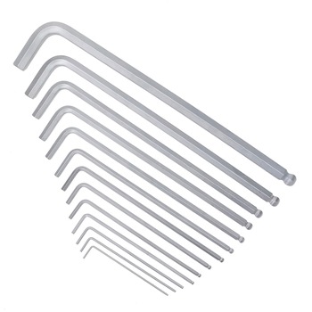 HAND TOOL SETS | Wiha Tools 13-Piece ErgoStar Ball End Inch Hex L-Key Set - 66988