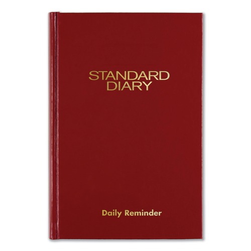 July Member-Exclusive Offer Save 10% off on One Item | AT-A-GLANCE SD38713 7.5 in. x 5 in. Standard 2026 Edition Medium/College Rule Daily Reminder Book - Red Cover image number 0