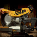 Miter Saws | Dewalt DHS790AT2 120V MAX FlexVolt Cordless Lithium-Ion 12 in. Dual Bevel Sliding Compound Miter Saw Kit with Batteries and Adapter image number 8