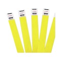 July Member-Exclusive Offer Save 10% off on One Item | Advantus 91123 9.75 in. x 0.75 in. Numbered Crowd Management Wristbands - Neon Yellow (500/Pack) image number 1