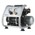 Portable Air Compressors | Metabo HPT EC28MM 1 Gallon Oil-Free Ultra Quiet Portable Air Compressor image number 1