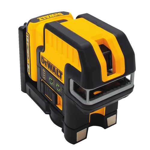 Dewalt 12V MAX Lithium-Ion 5-Spot & Cross Line Laser (Green) - DW0825LG