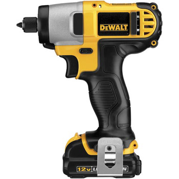 Dewalt 12V MAX Lithium-Ion 1/4 in. Cordless Impact Driver Kit with 2 Batteries (1.5 Ah) - DCF815S2