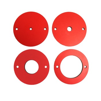 ROUTER ACCESSORIES | SawStop Phenolic Insert Ring Set for Router Lift (4 pc.) - RT-PIR