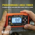 Levels | Klein Tools 935DAGL 4.57 in. x 1.36 in. x 2.48 in. Programmable Angles Digital Level with 2 Batteries (AA) image number 11