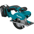 Circular Saws | Makita XSC01T 18V LXT 5.0 Ah Lithium-Ion Cordless 5-3/8 in. Metal Cutting Saw Kit image number 1