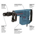 Clearance Center | Bosch 11316EVS 14 Amp SDS-max Demolition Hammer image number 4