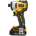 Impact Drivers | Dewalt DCF809C1 ATOMIC 20V MAX Brushless Lithium-Ion 1/4 in. Cordless Impact Driver Kit (1.5 Ah) image number 2