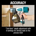 Makita Appreciation Week! Save 10%! | Factory Reconditioned Makita AN613-R 2-1/2 in. 15 Degree Siding Coil Nailer image number 8