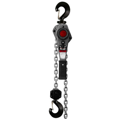 Hoists | JET JLH-150-5PSH JLH Series 1-1/2-Ton 5 ft. Lift Overload Protection Shipyard Hooks Lever Hoist image number 0