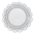 Percentage Off | Hoffmaster 500236 8 in. Round Cambridge Lace Doilies - White (1000/Carton) image number 1