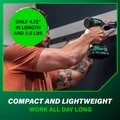 Combo Kits | Metabo HPT KC18DEXQBM 18V MultiVolt Brushless Lithium-Ion Cordless Drill Driver and Impact Driver Combo Kit with 2 Batteries (2 Ah) image number 8