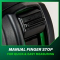 Measuring Tools | Metabo HPT 115925M TruRange 25 Ft. Tape Measure with Wire Belt Clip and Lanyard Attachment image number 6