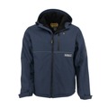 Heated Jackets | Dewalt DCHJ101D1-S Men's Heated Soft Shell Jacket with Sherpa Lining Kitted - Small, Navy image number 3