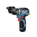 Holideals Day 7! Spread Cheer With Savings on DIY Essentials! | Factory Reconditioned Bosch GSR12V-300FCB22-RT Flexiclick 12V Max EC Brushless Lithium-Ion 5-In-1 Cordless Drill Driver System Kit with 2 Batteries (2 Ah) image number 4