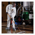 July Member-Exclusive Offer Save 10% off on One Item | Ansell 48975 A45 Liquid/Particle Protection Surface Prep/Paint Coveralls - Double Extra Large, White (25/Carton) image number 1