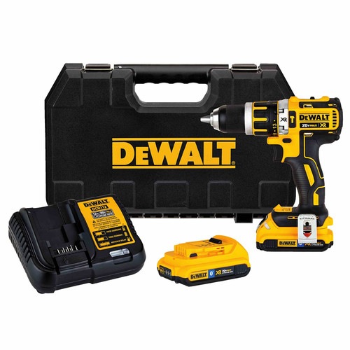 Hammer Drills | Factory Reconditioned Dewalt DCD795D2BTR 20V MAX XR Lithium-Ion Brushless Compact 2-Speed 1/2 in. Corded Hammer Drill Kit with Tool Connect (2 Ah) image number 0