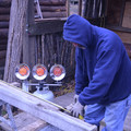 Portable Heaters | Mr. Heater MH45T 10,000 - 45,000 BTU Triple Tank Top Propane Heater image number 2