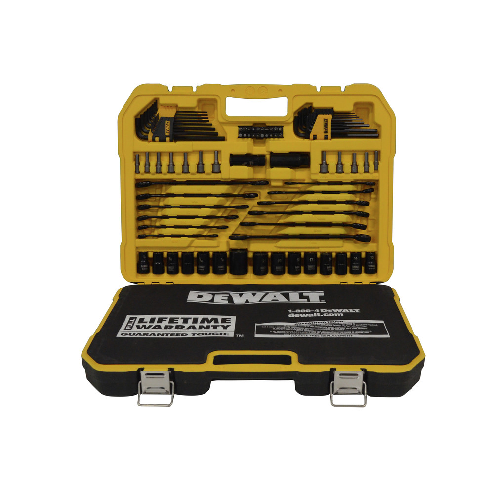 Dewalt DWMT81522 181Piece Black Chrome Mechanics Tool Set CPO DeWALT
